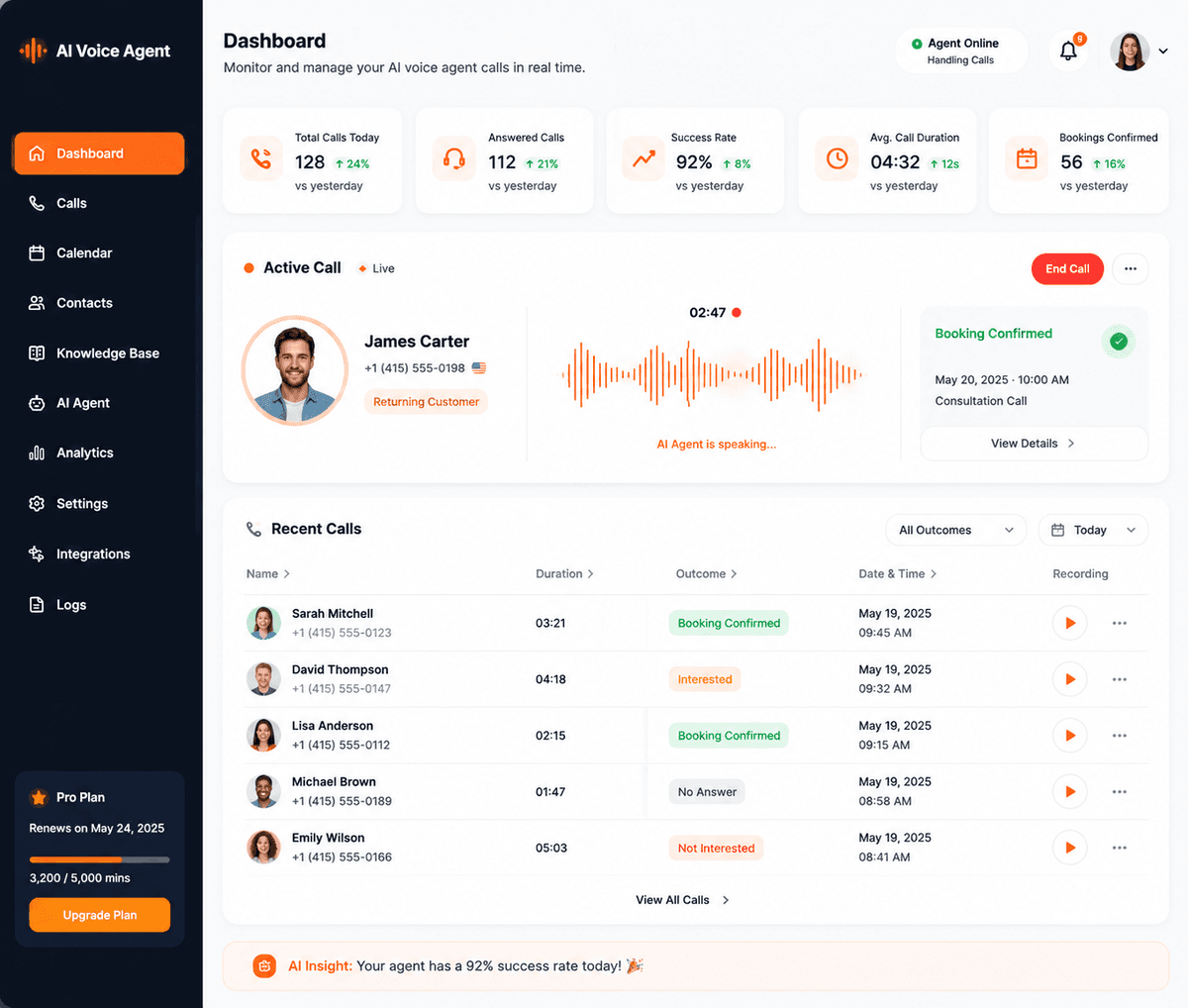 AI Calling Agent